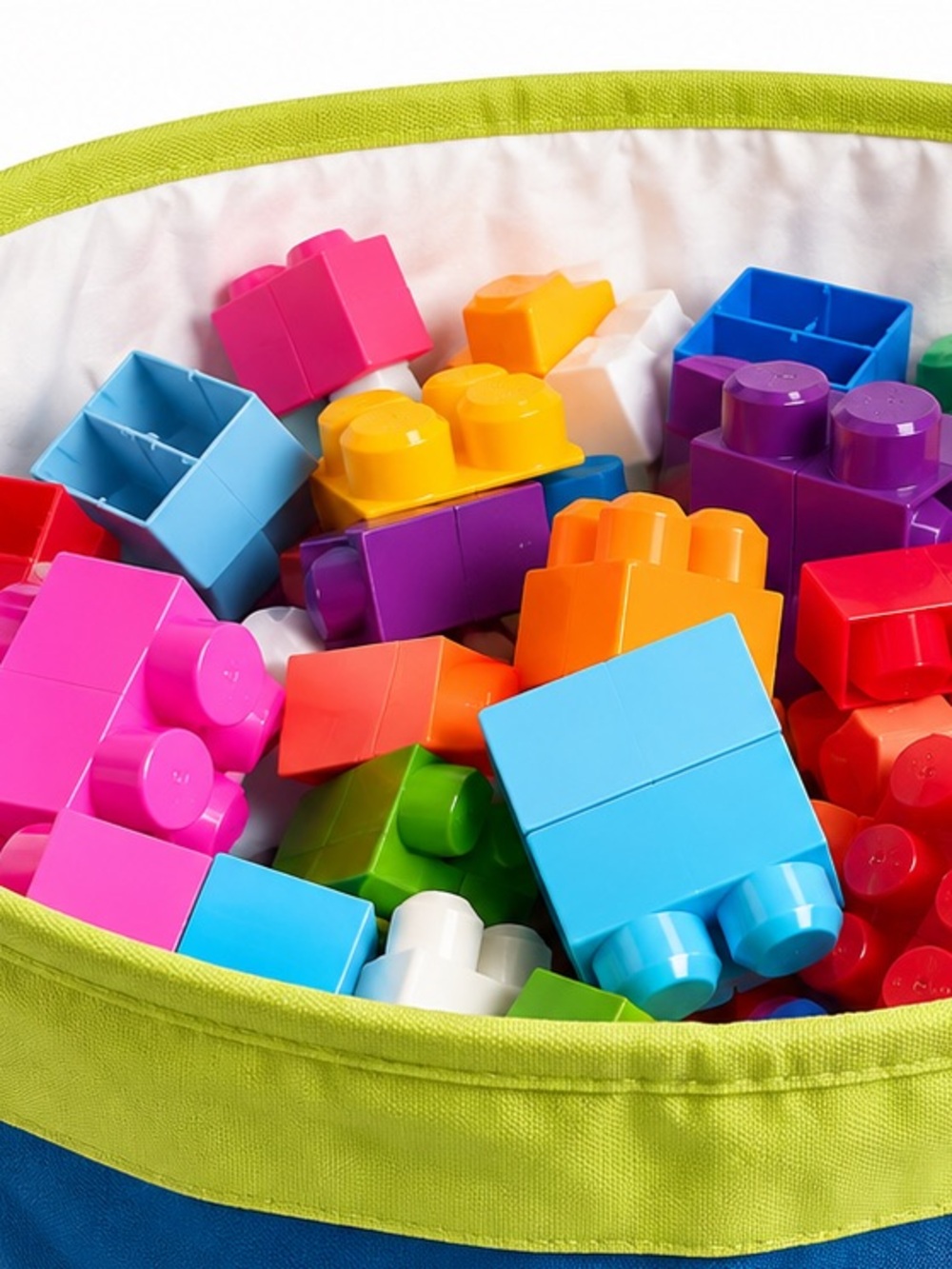 Large tote of mega Building Blocks for Creative Play